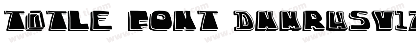 title font DNMrHsV173Pd4pgy字体转换